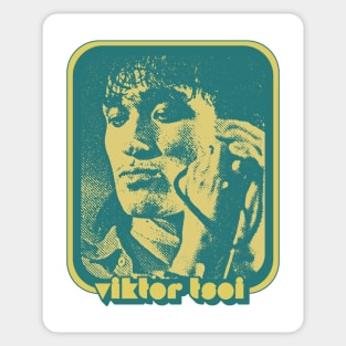 Viktor Tsoi  - Kино́ - Retro 1980s Fan Design Sticker